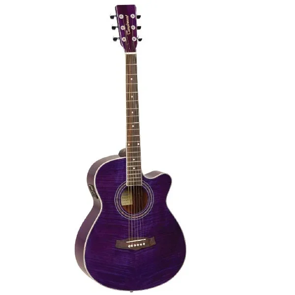 Tanglewood TWSFDIS-CEQPhosphor Bronze Discovery Folk Pack C/E Purple Burst