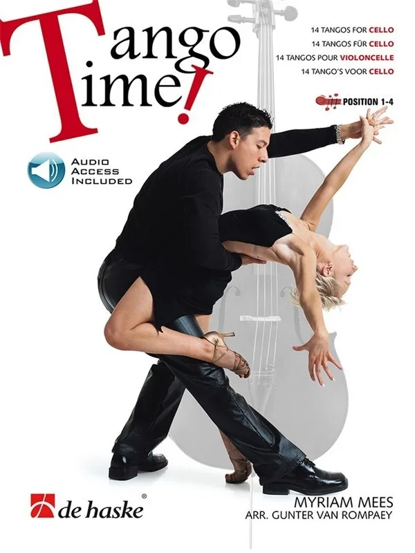 Tango Time For Cello Bk/Ola Sftcvr/Online Audio (Cello)