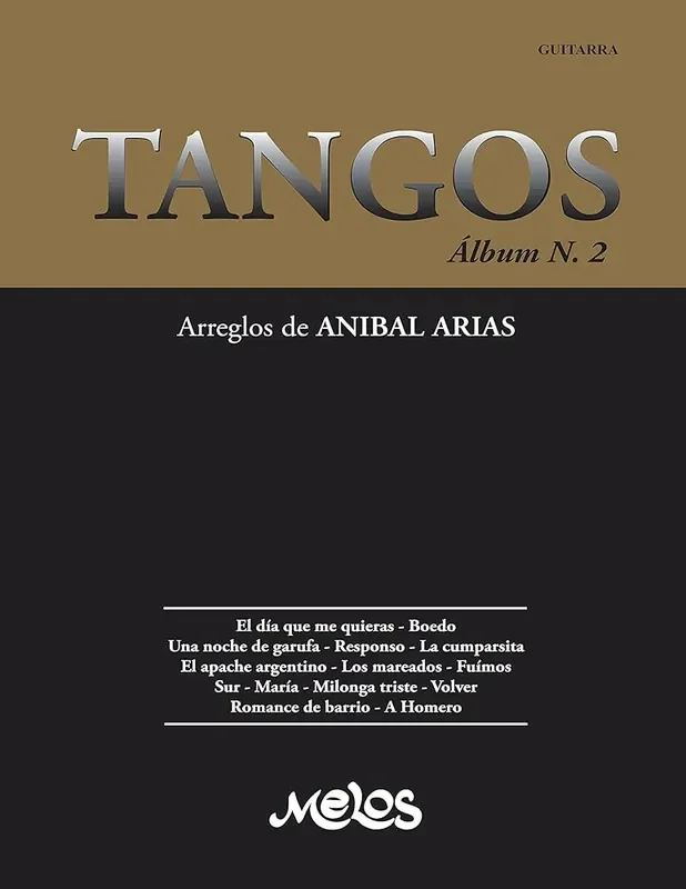 Tangos Album No.2 Anibal Arias for Classical Guitar