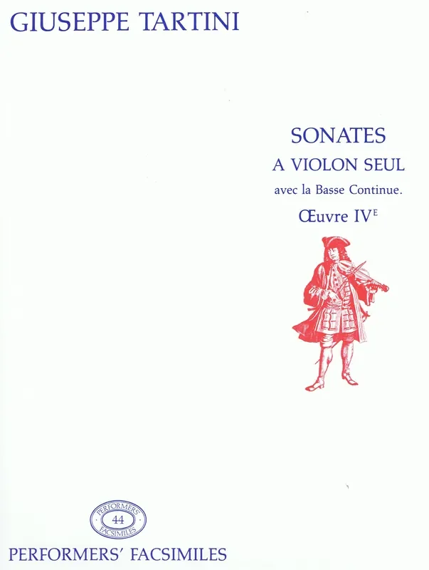 Tartini Sonatas for Violin and Basso Continuo, Op. 4
