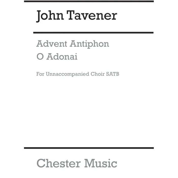 Tavener, John – Advent Antiphon – O Adonai