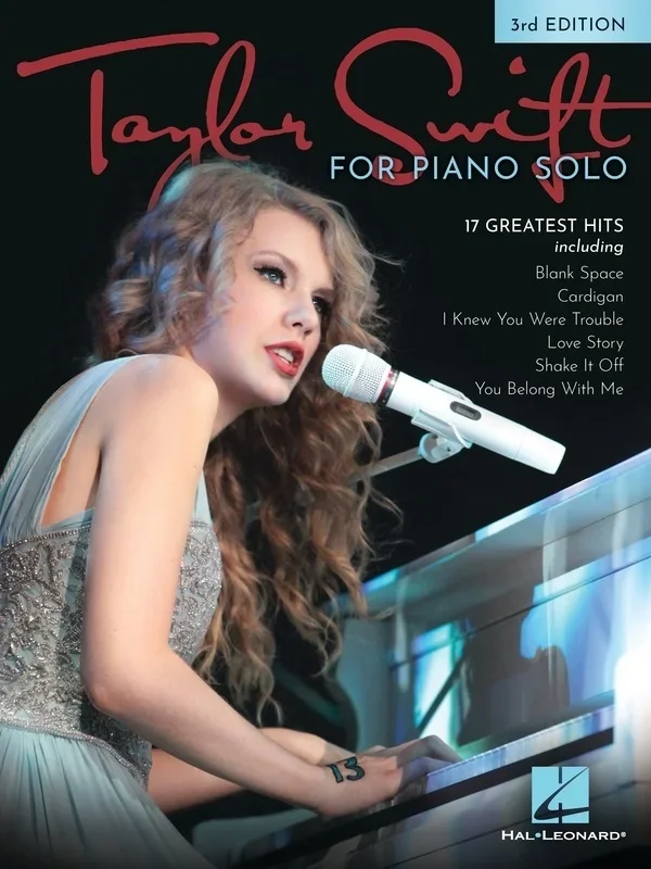 Taylor Swift For Piano Solo 3Rd Edition Softcover Book (Piano)
