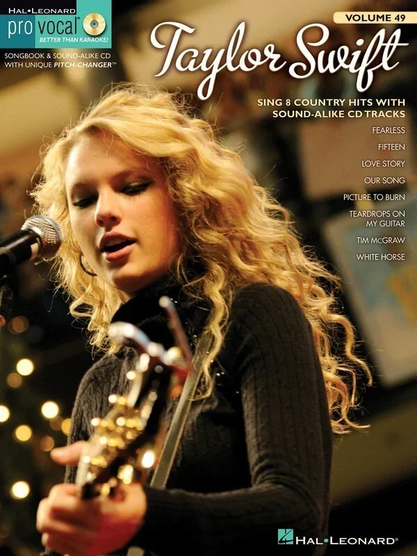 Taylor Swift Pro Vocal Womens V49 Book/CD (Softcover Book/CD)