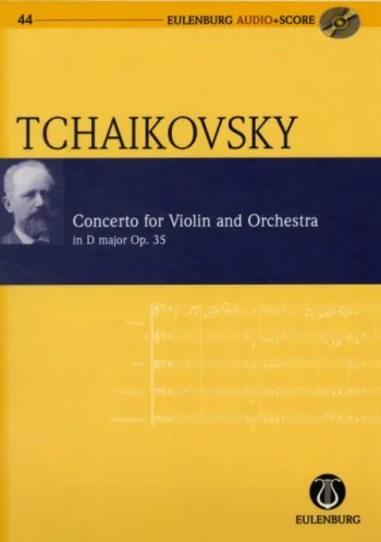 Tchaikovsky : Violin Concerto: Op35: Miniature Score (Audio Series No 44)