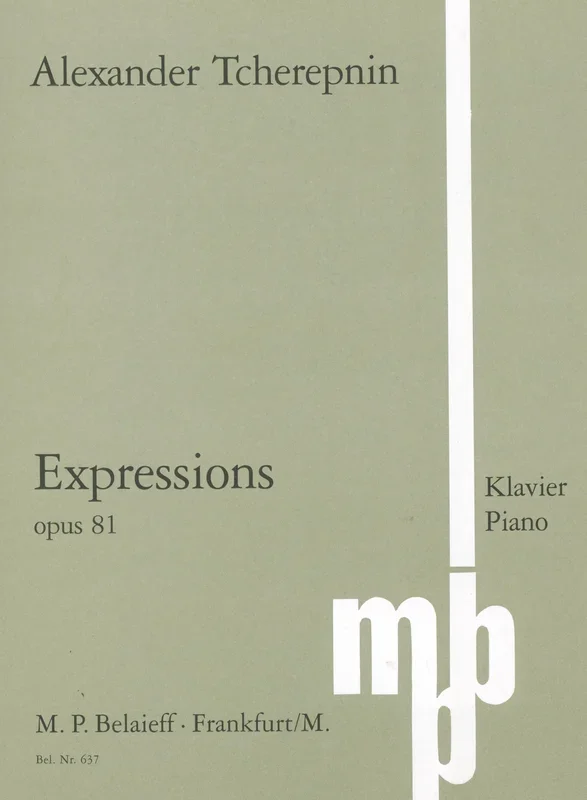 Tcherepnin: Expressions, Op. 81