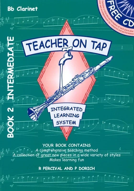 Teacher On Tap Clarinet Book 2/CD (Softcover Book/CD)