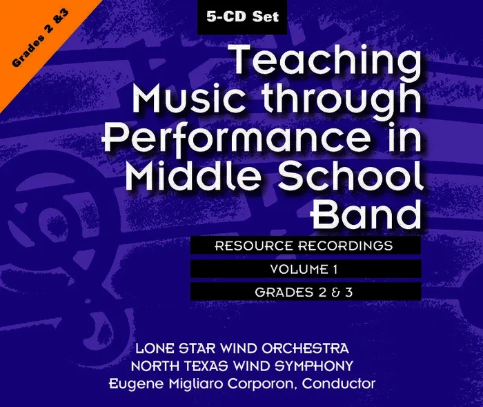 Teaching Music Through Perf Middle School Band CD (CD Only) Book
