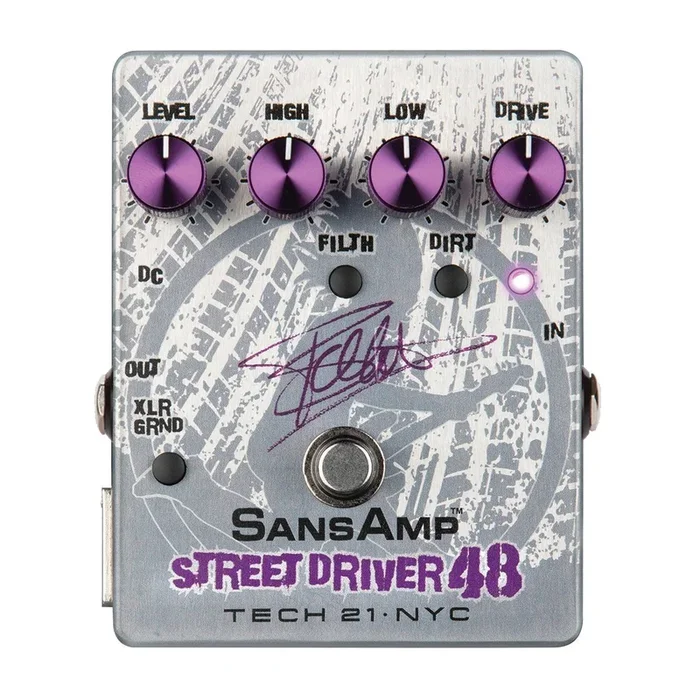 TECH 21 Frank Bello Street Driver 48 Signature SansAmp Pedal