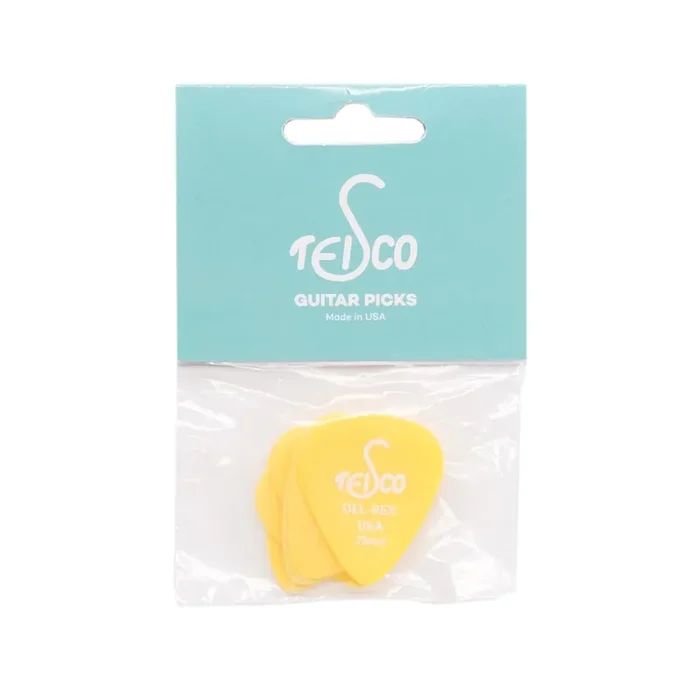 Teisco Del Rex Standard Guitar Pick, .73mm, 6-Pick Pack