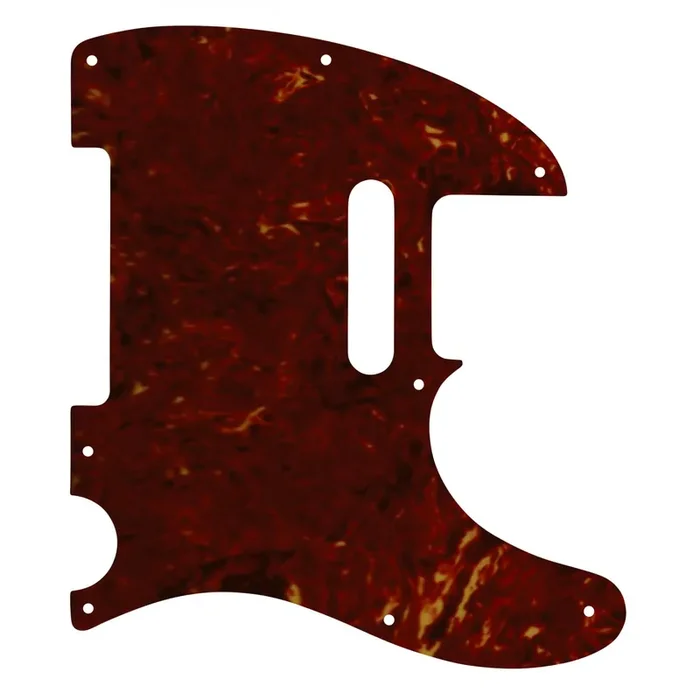 Tele – Light Brown Celluloid Tortoiseshell White/Black/White 4 ply Lamination