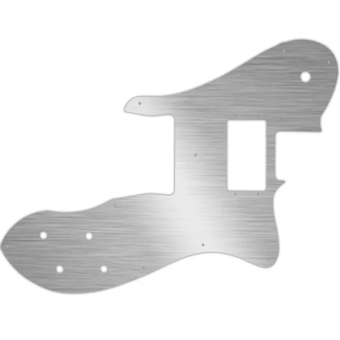 Tele Custom 1999-Present Made In Mexico Or 2012-2013 American Vintage ‘72 Telecaster Custom – Brushed Silver (Simulated) Fender Wide Range Humbuckers