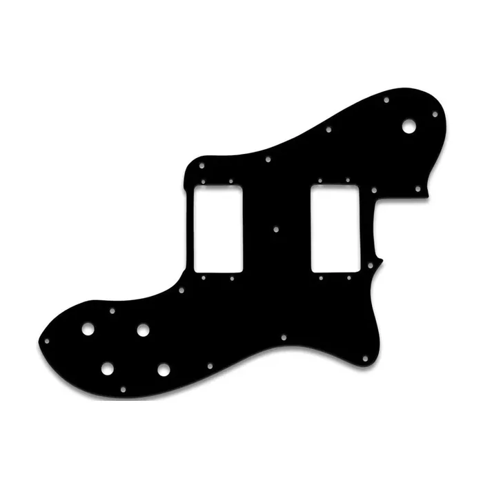 Tele Deluxe – Black Cream Black Fender Wide Range Humbuckers
