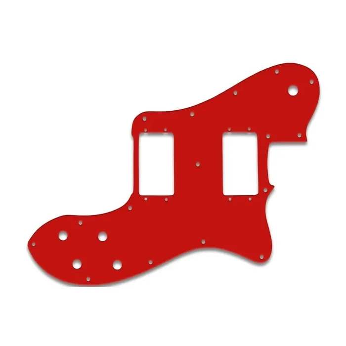 Tele Deluxe – Red Black Red Fender Wide Range Humbuckers
