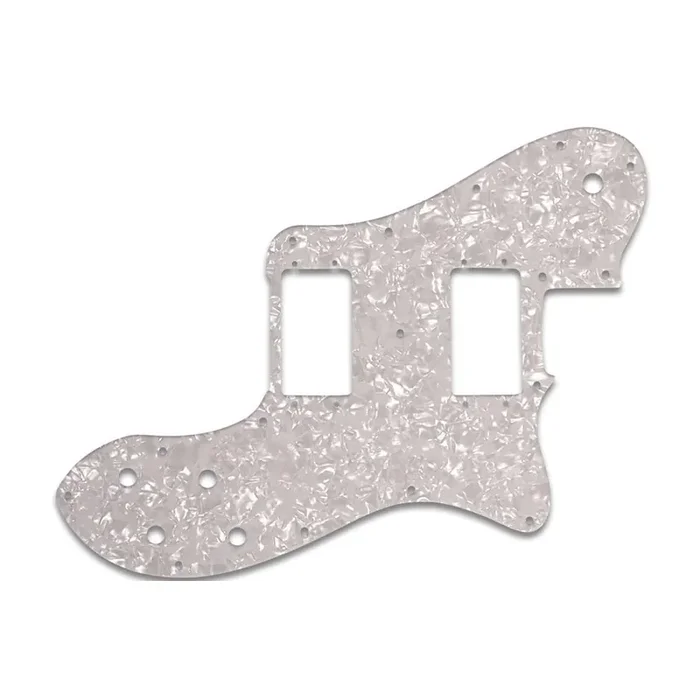 Tele Deluxe – White Pearl W/B/W Lamination Fender Wide Range Humbuckers