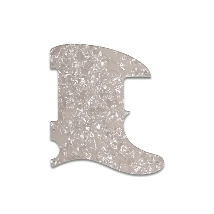 Tele / Esquire 5 Hole – Aged Pearl W/B/W Lamination