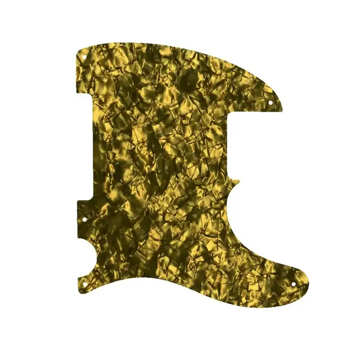 Tele / Esquire 5 Hole – Gold Pearl Black/White/Black Lamination