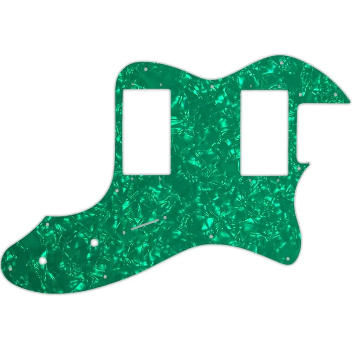 Tele Thinline 1999 Made In Japan ‘72 Telecaster Thinline – Green Pearl W/B/W Lamination Fender Wide Range Humbuckers