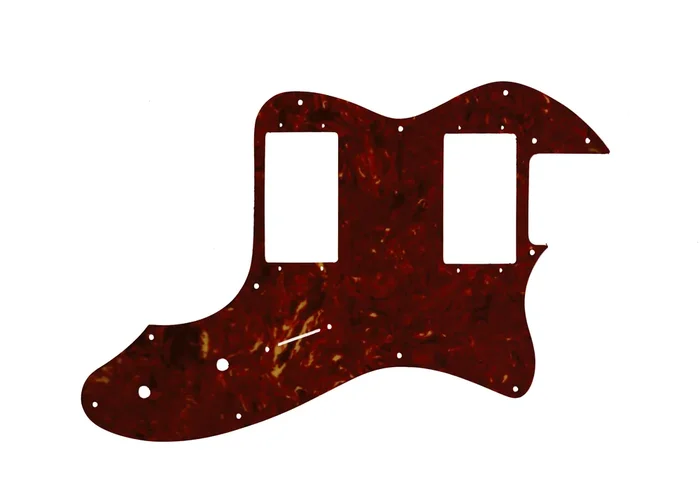 Tele Thinline 1999 Made In Japan ‘72 Telecaster Thinline – Light Brown Celluloid Tortoiseshell W/B/W Lamination Fender Wide Range Humbuckers