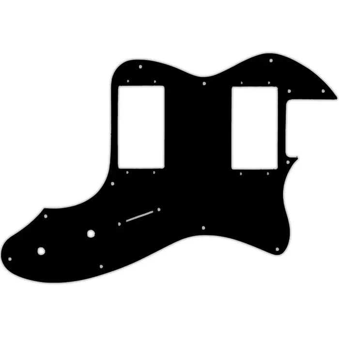Tele Thinline 1999 Made In Japan ‘72 Telecaster Thinline Humbucker – Solid Shiny Black .090″ / 2.29mm thick, with bevelled edge Fender Wide Range Humbuckers