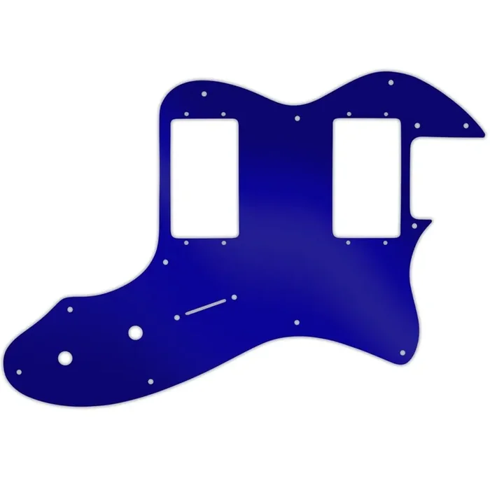 Tele Thinline – Dark Blue Mirror Fender Wide Range Humbuckers