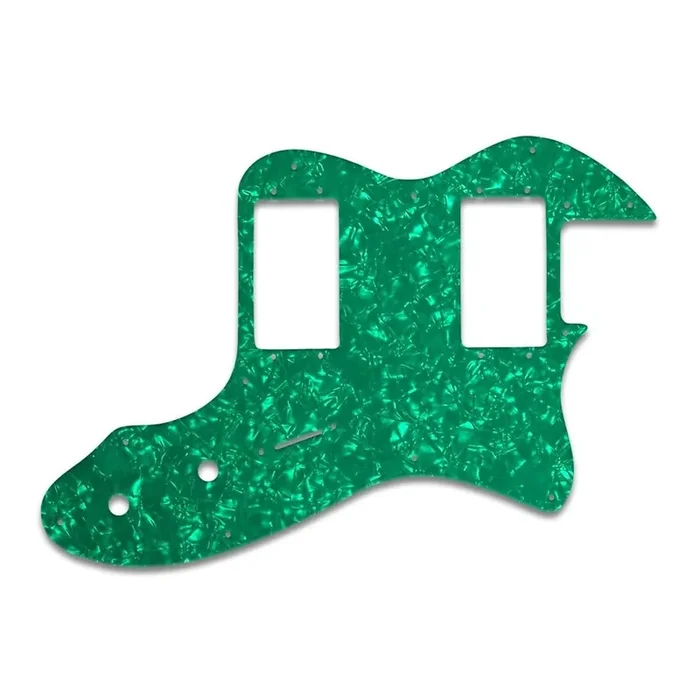 Tele Thinline – Green Pearl W/B/W Lamination Fender Wide Range Humbuckers