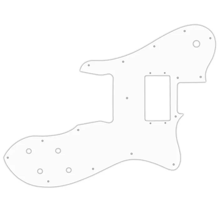 Telecaster Custom – 1972-1981 Vintage – White Black White Fender Wide Range Humbuckers