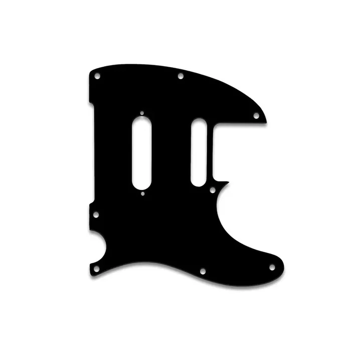 Telecaster Modern Player Plus – Thin Shiny Black .060″ / 1.52mm Thickness, No Bevelled Edge