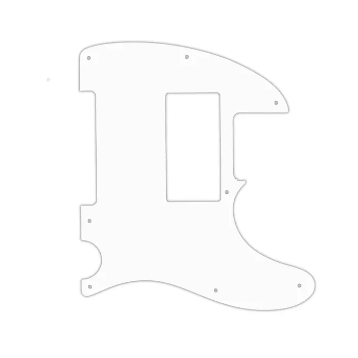 Telecaster Special Edition HH – Thin Shiny White .060″ / 1.52mm Thickness, No bevelled Edge