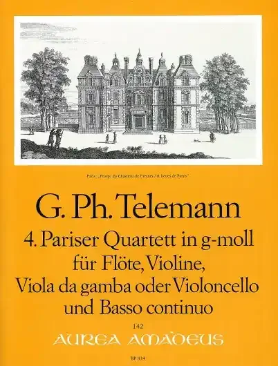 Telemann 4th Paris Quartet in G Minor