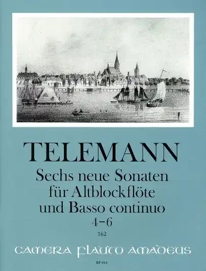 Telemann 6 New Sonatas for Treble Recorder and Basso Continuo, Vol. 2