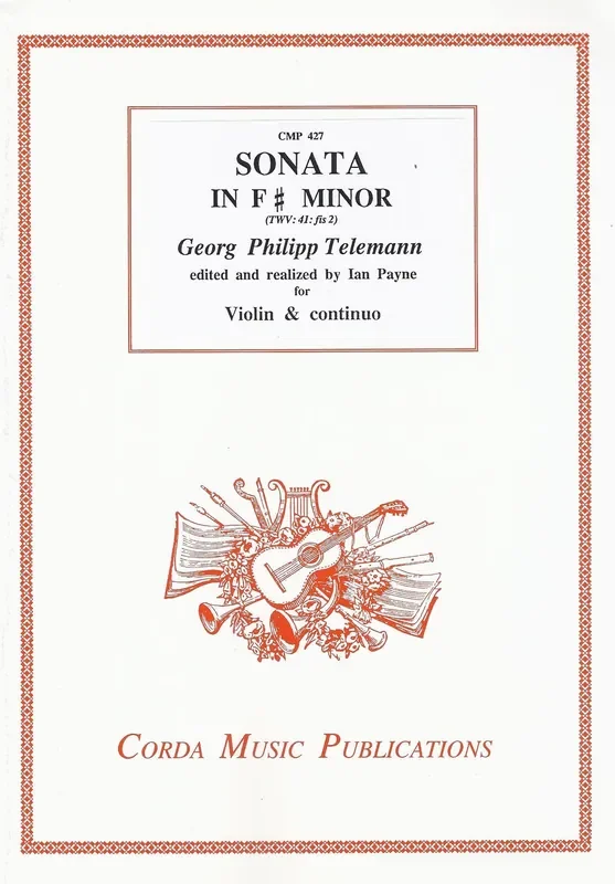 Telemann Sonata in F Minor for Violin and Basso Continuo