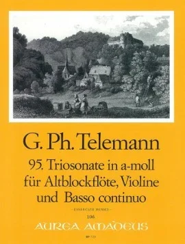 Telemann : Trio Sonate: A Minor: Violin & Piano