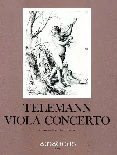 Telemann Viola Concerto in G Major – Piano Reduction