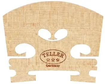 Teller VA964 4/4 Size Violin Bridge Stamped