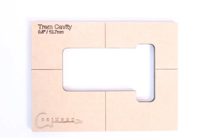 Template – Back Tremolo Cavity