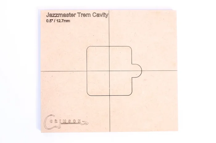 Template – Jazzmaster Type Tremolo Cavity