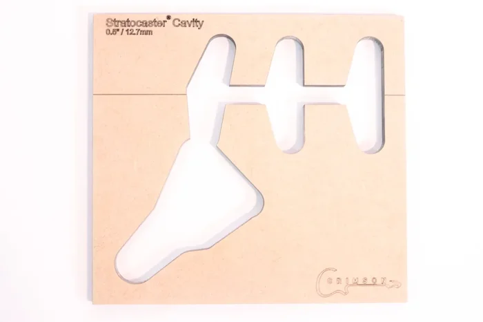 Template – Stratocaster Type Pick-Up Cavity 0.5″ / 12.7mm