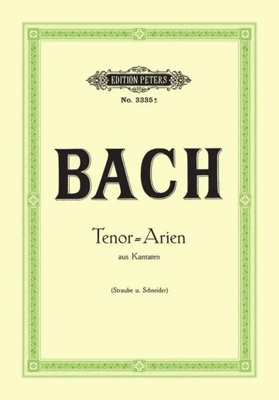 Tenor Arias (Softcover Book)