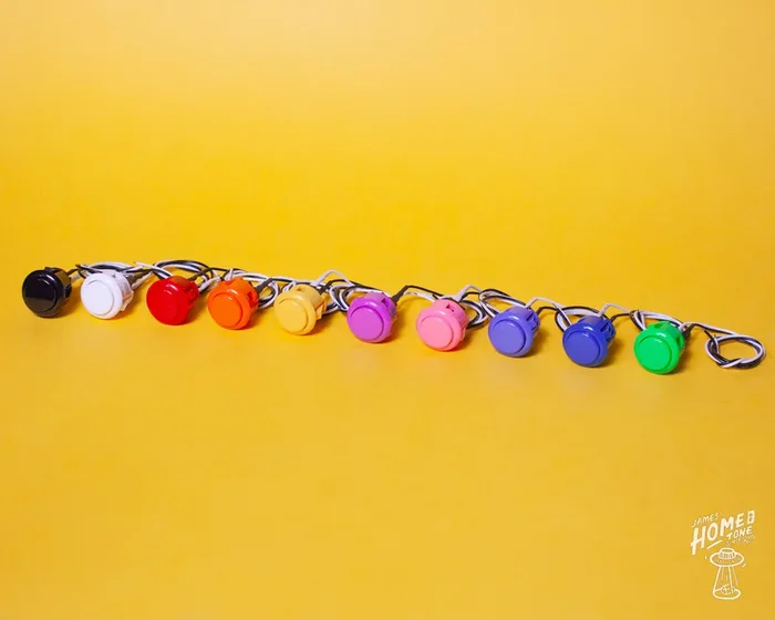 Tesi Switch – DITO 24MM Solid Arcade Push Button Guitar Kill Switch