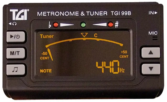 TGI (TGI99B) Chromatic Tuner / Metronome – C, G, B, V, U