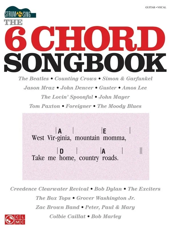 The 6-Chord Songbook (Softcover Book)