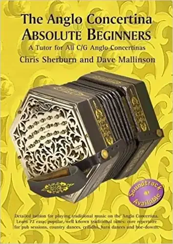 The Anglo Concertina Absolute Beginners CD Chris Sherburn and Dave Mallinson