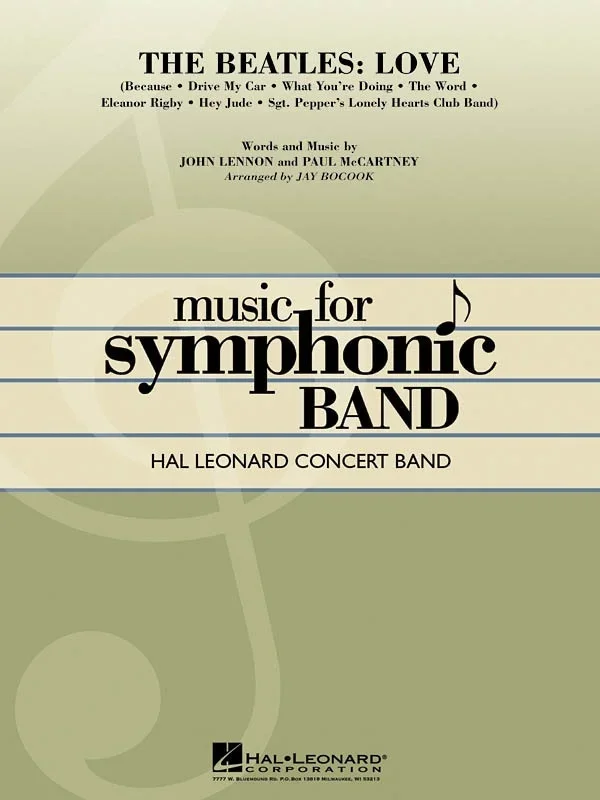 The Beatles Love Scb4 (Music Score/Parts)