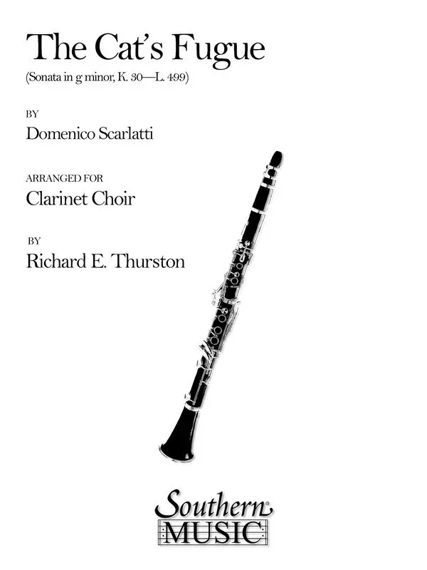The Cats Fugue Clarinet Choir Score/Parts