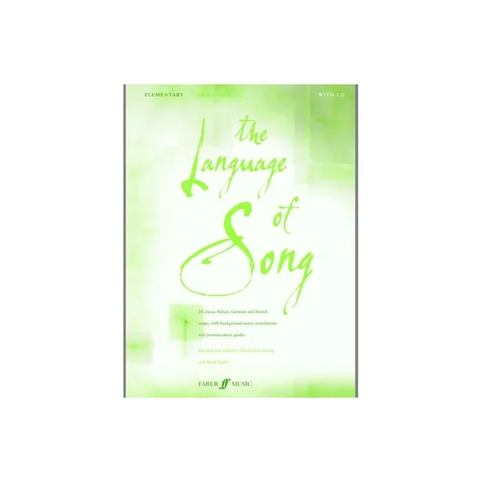 The Language of Song. Elementary (Low)