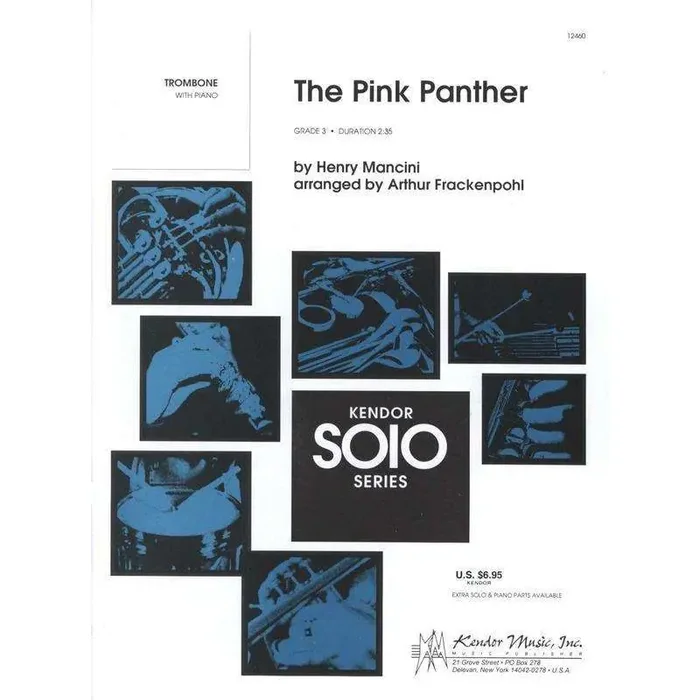 The Pink Panther – Henry Mancini (for Trombone with Piano)