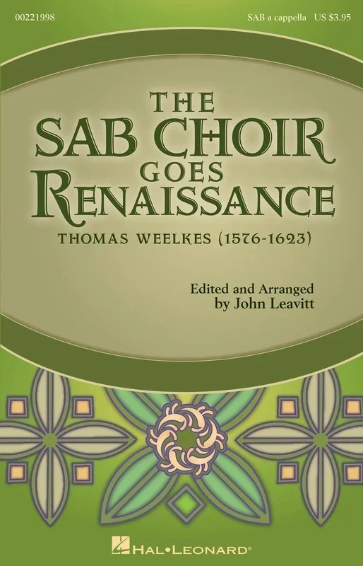 The SAB Choir Goes Renaissance A Cappella (Octavo)