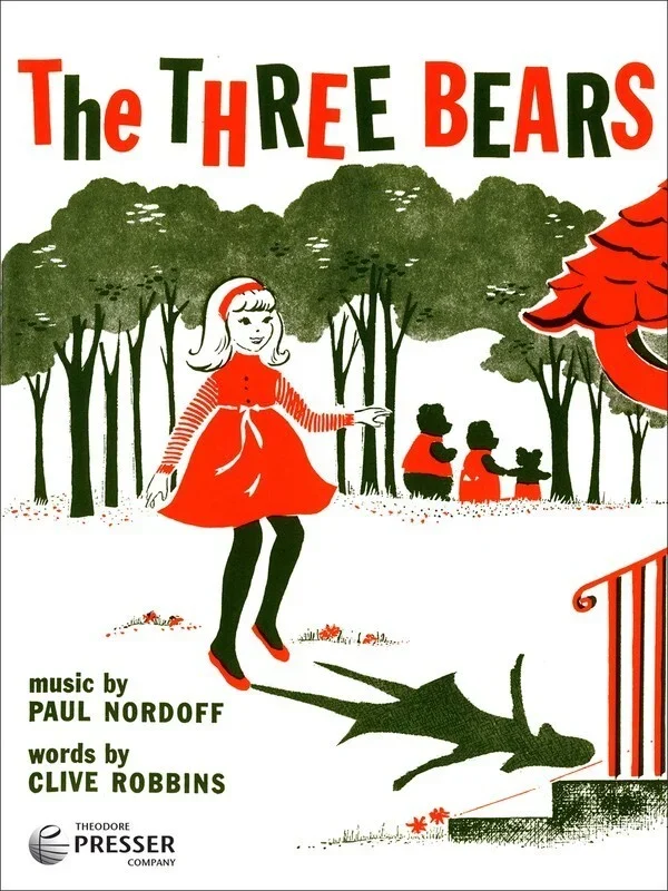The Three Bears Vocal Score (Softcover Book)