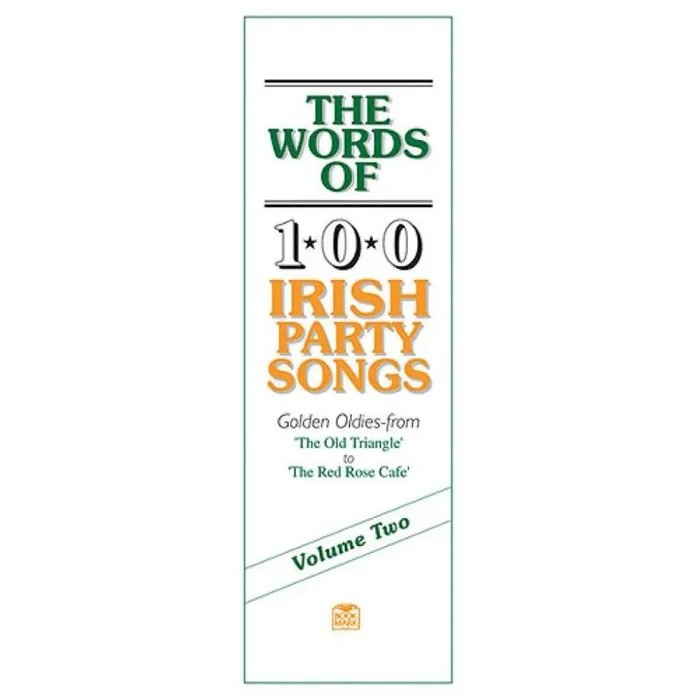 The Words Of 100 Irish Party Songs