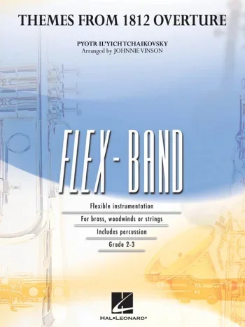 Themes From 1812 Overture Flex Band Ensemble: Score And Parts